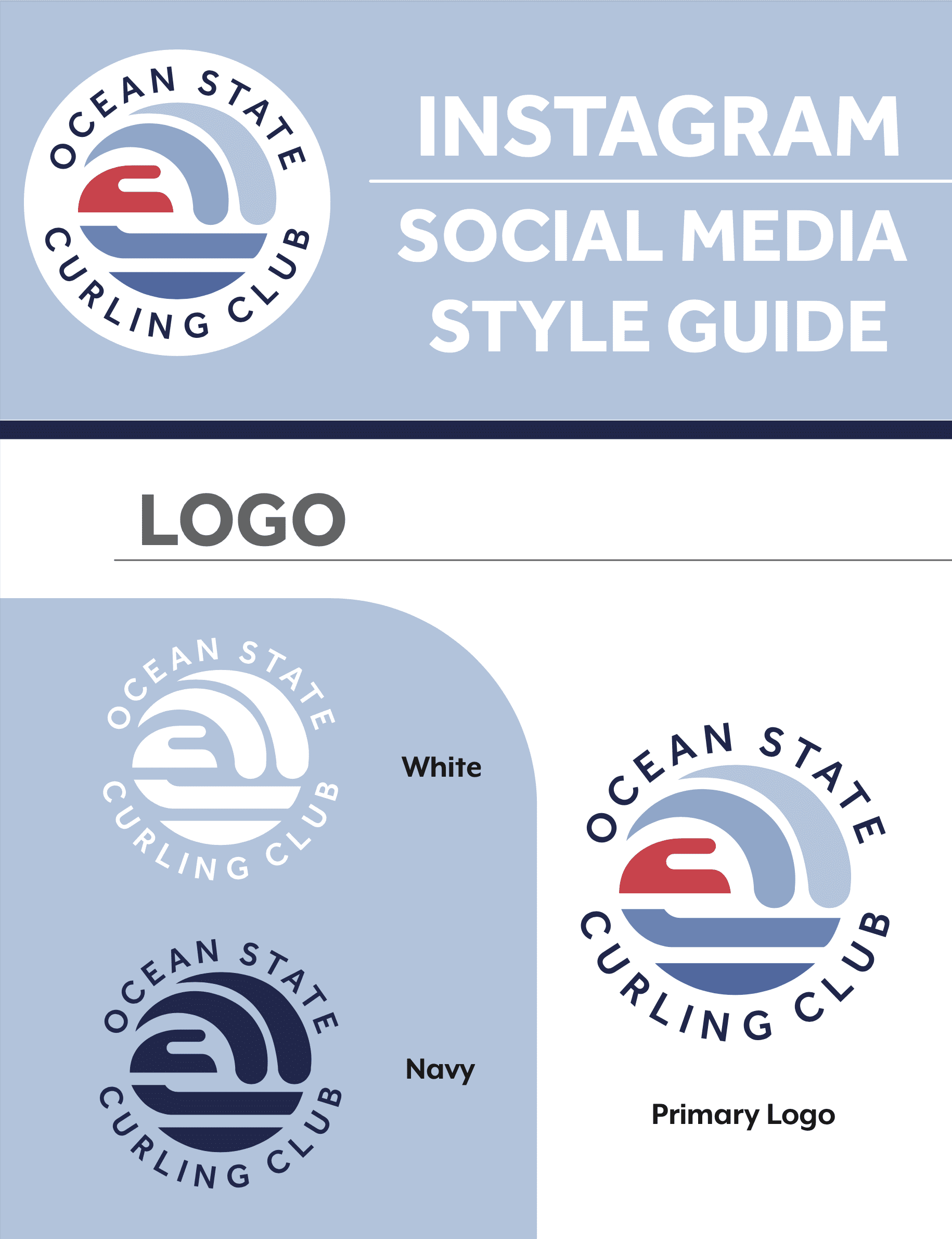 Social media style guide for OSCC Instagram page