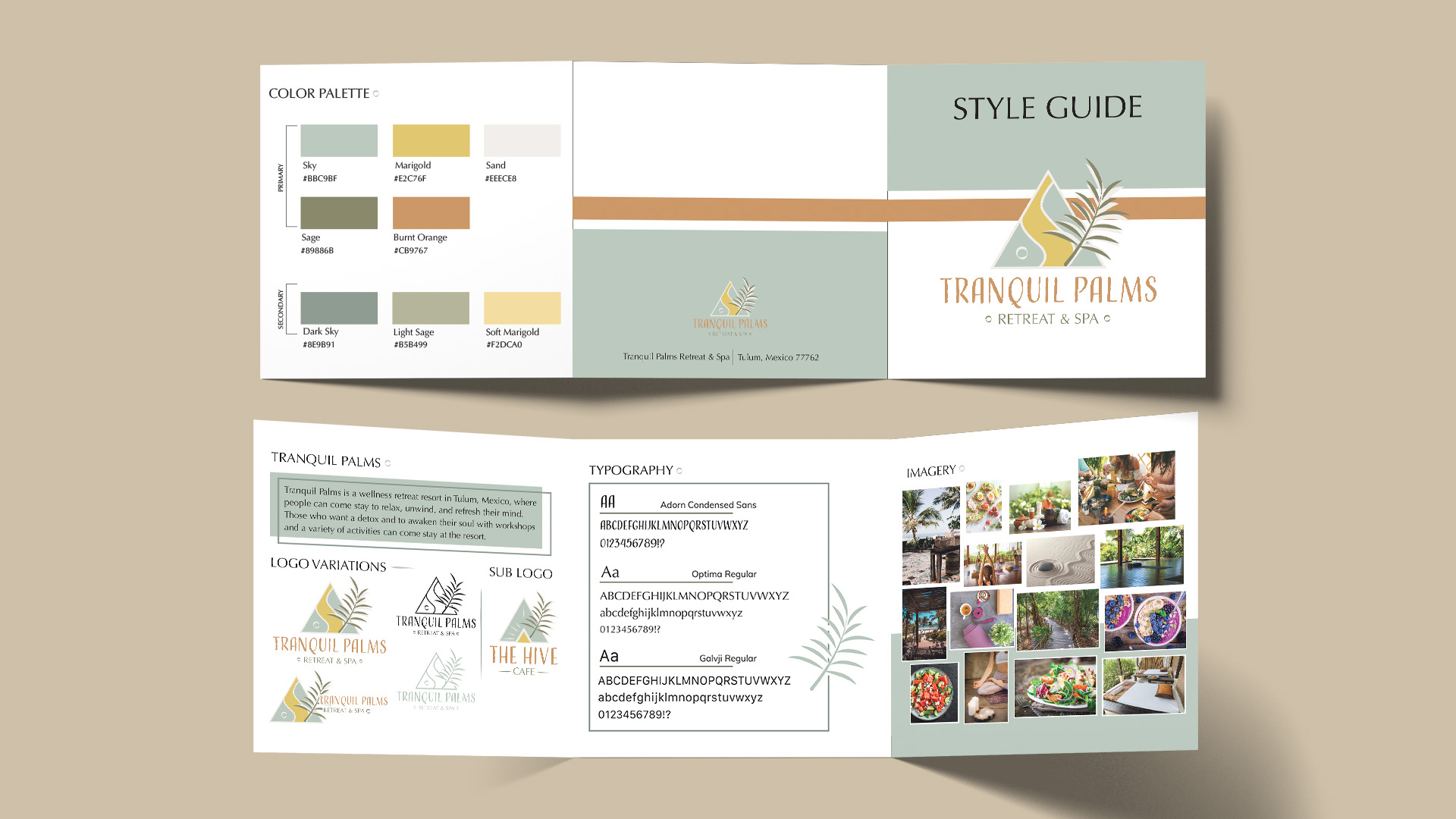 tranquil palms style guide